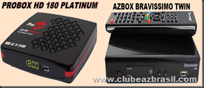 TUTORIAL – TRANSFORMAR AZBOX BRAVISSIMO TWIN EM PROBOX HD 180 PLATINUM – 27.03.2015