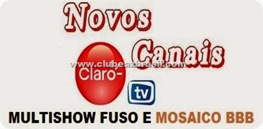 DOIS NOVOS CANAIS ENTRARAM NA CLARO HD TV