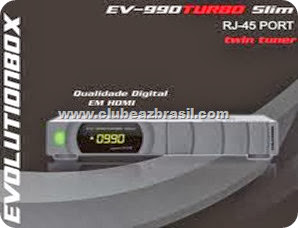 EVOLUTION EV- 990TURBO Slim V116 – NOVA ATUALIZAÇÃO 09.01.2014
