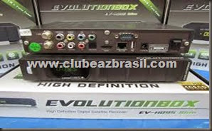 Nova Atualização EvolutionBox EV 95 HD Slim - 02 de Fevereiro de 2015