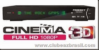 FREESKY THE ROCK HD GPRS NOVA ATUALIZAÇÃO - V 1.16.101
