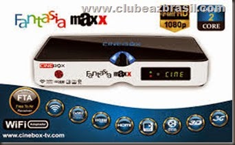 CINEBOX FANTASIA HD MAXX DUAL 2 CORE - 3 TURNERS