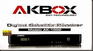 ATUALIZAÇÃO AKBOX AK-1000 HD V.002