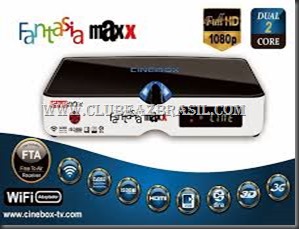 CINEBOX FANTASIA MAXX HD DUAL CORE 3 TUNNERS